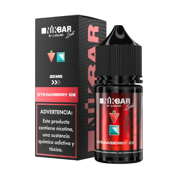 Producto - Salt Nikbar Strawberry ice