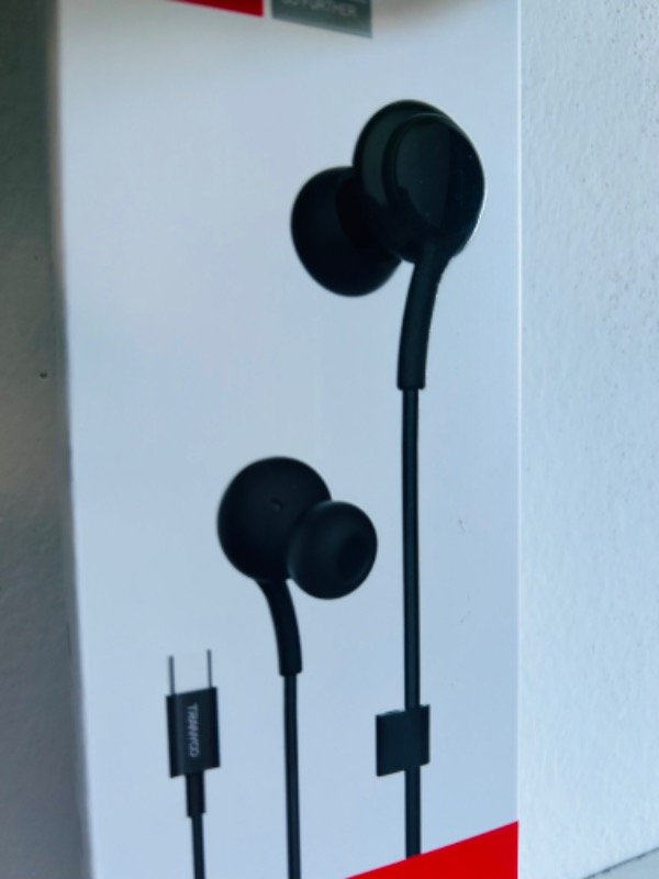 Producto - Auriculares manos libres earphone con ficha Tipo C - 1