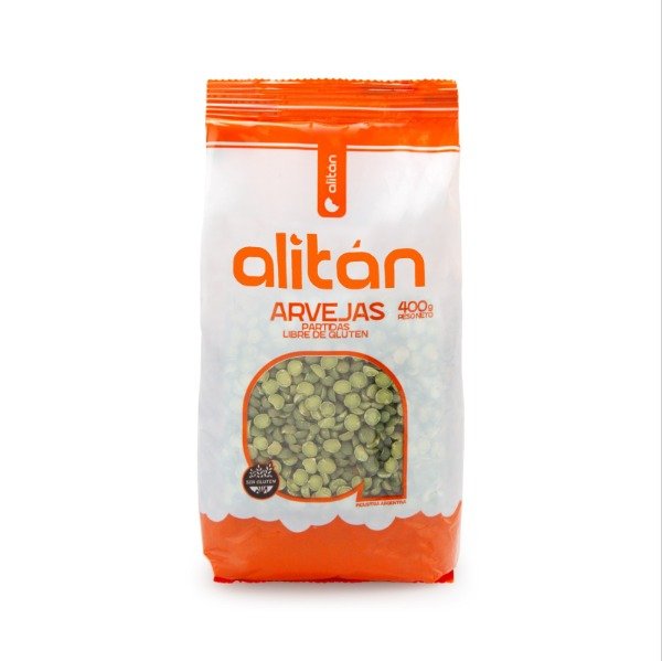 Producto - ARVEJAS PARTIDAS POR 400GR ALITAN