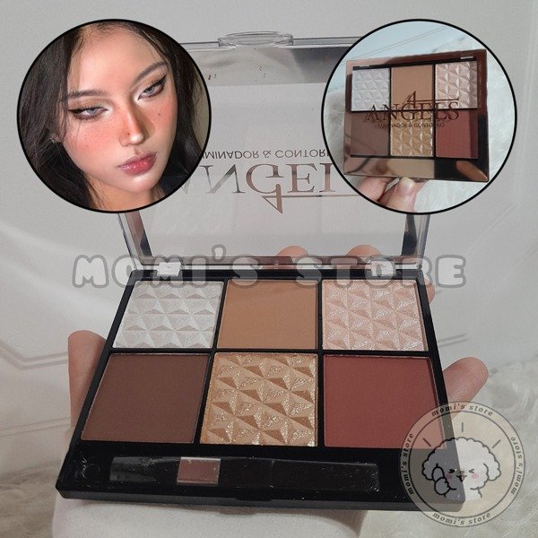Producto - Paleta de rostro: contorno + iluminador 4 Angels