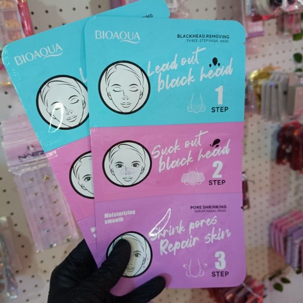 Producto - Mascarilla 3 pasos para eliminar puntos negros