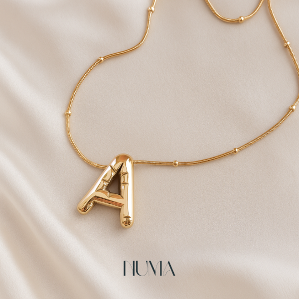 Producto - Collar Inicial Chunky