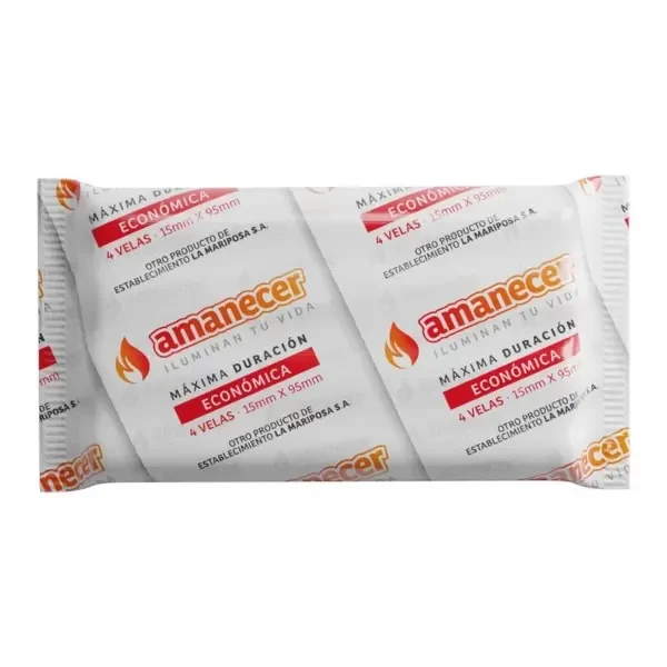 Producto - Velas Amanecer Chica 50 x 68 grs