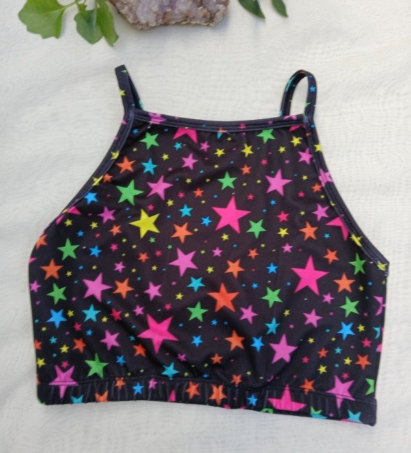 Producto - Top loli estrellas multicolores