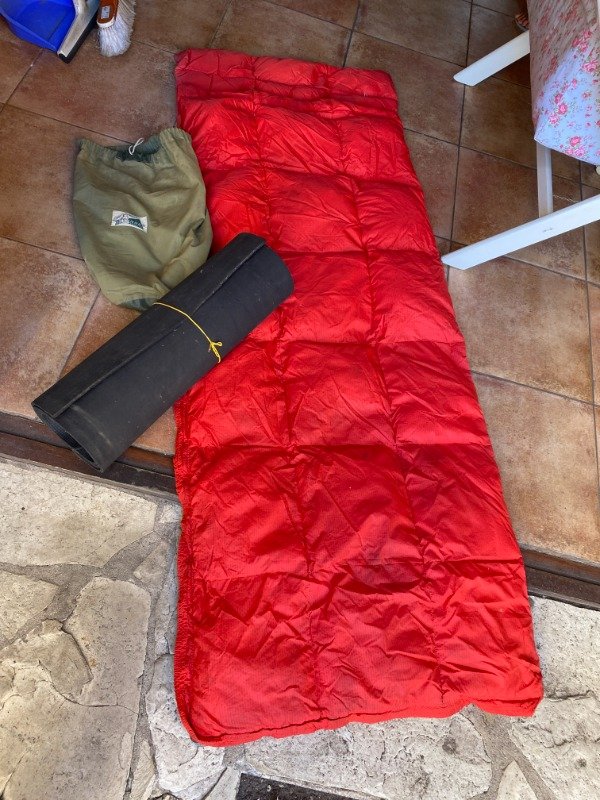 Producto - BOLSA DE DORMIR DE PLUMA ANDES 180cm CON AISLANTE #10469