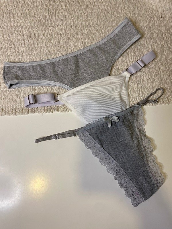 Producto - Set x3 less grey and white