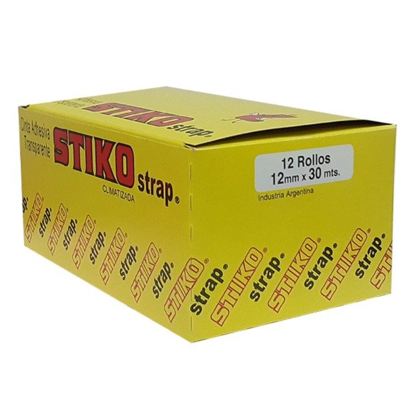 Producto - Cinta adhesiva Stiko 12 mm x 30 m