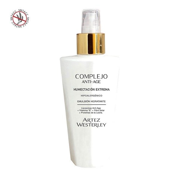 Producto - Emulsión Hidratante Anti age- Artez Westerley