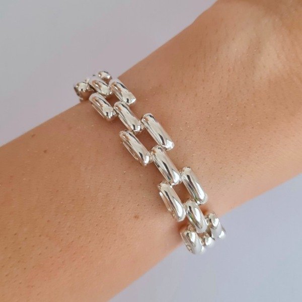 Producto - Pulsera panther 3 hileras con cierre marinero