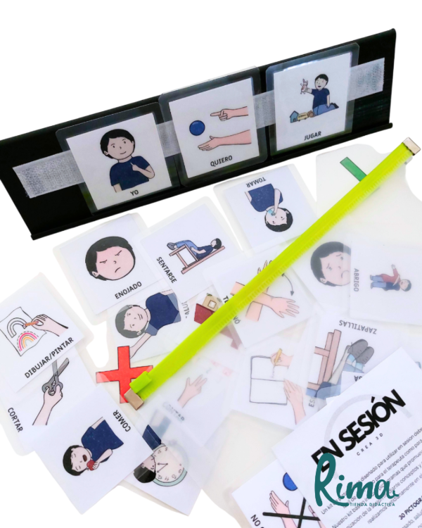 Producto - Kit BÁSICO (en sesión) atril +30 pictos