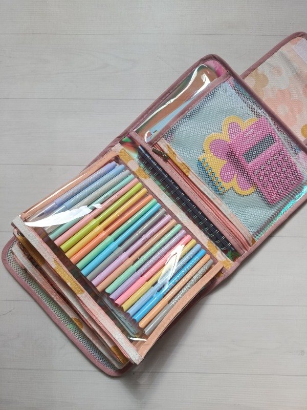 Producto - Organizador A5 jazmín flores amarillas - 3