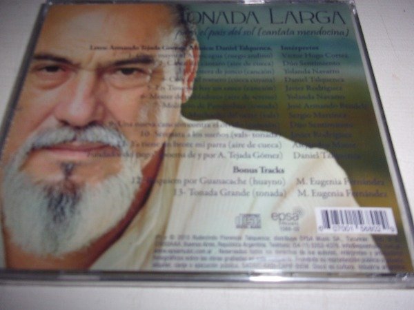 Producto - CD DANIEL TALQUENCA TEJADA GOMEZ TONADA LARGA NUEVO F11 - 1
