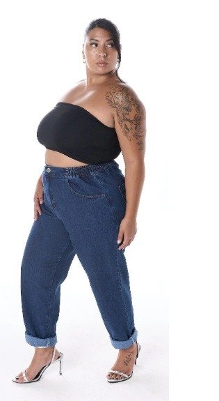 Producto - Jean Mom Venus cintura elástica
