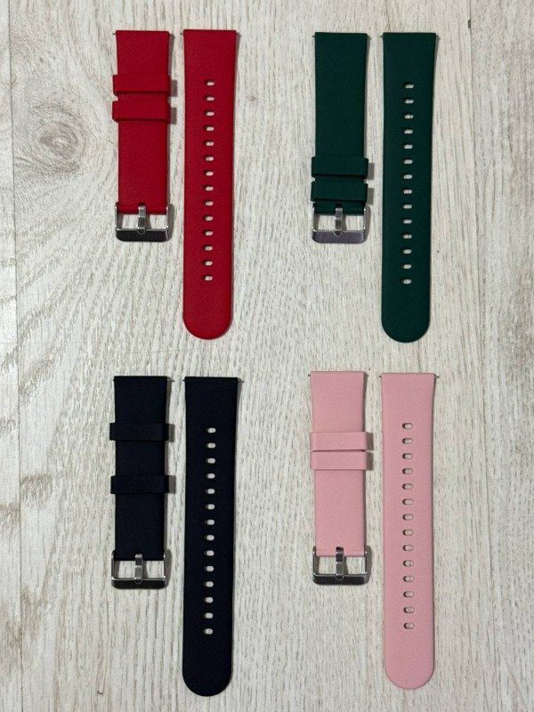 Producto - CORREA MALLA DE SILICONA CON PERNO PARA SMARTWATCH DE 22MM