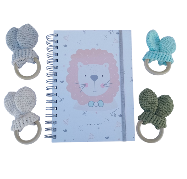 Producto - Cuaderno pediátrico y mordillo