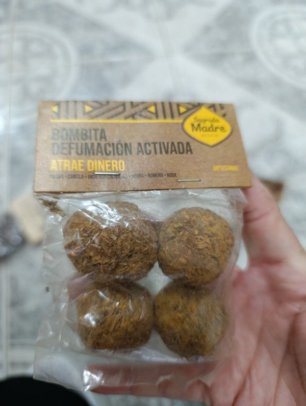 Producto - Bombita para defumar  atrae dinero