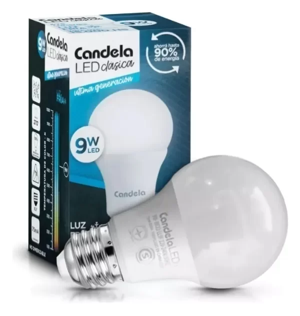 Producto - Lámpara LED A60 9W CANDELA