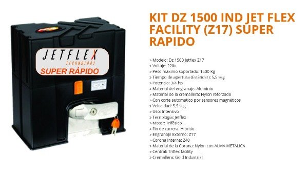 Producto - Rio 1500 Jet Flex (rápido)
