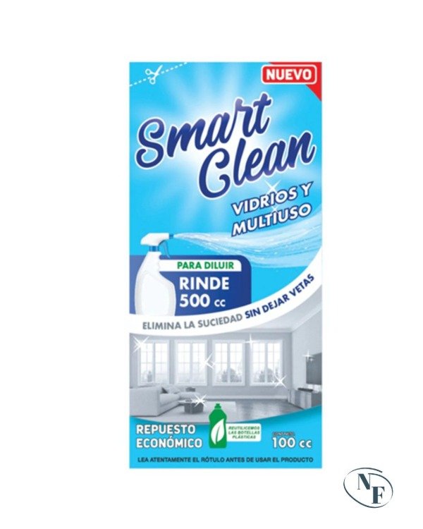 Producto - LIMPIADOR PARA VIDRIOS CONCENTRADO SMART CLEAN