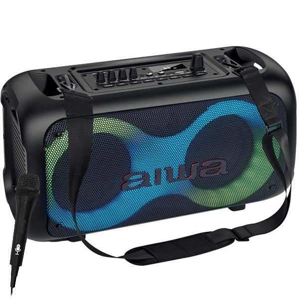 Producto - Aiwa Caja de Som AWPOH35PLUS 2 de 65 600 watts PMPO con Blue 101939