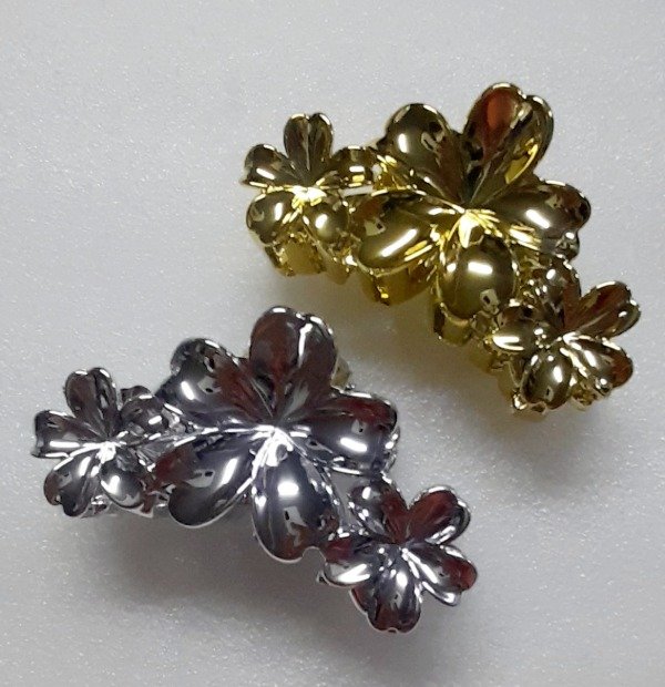 Producto - Broche 3 flores metalizado JW2504138 MM 1/26