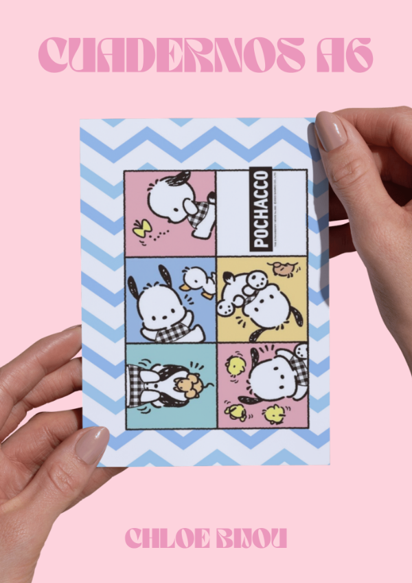 Producto - Cuadernos a6 pochacco x2 und - 1