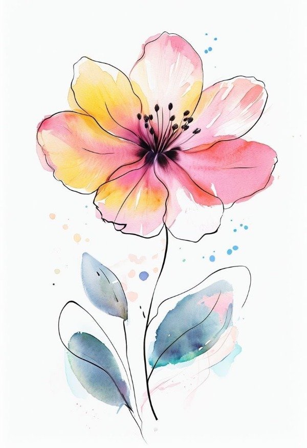 Producto - Acquerella flor 1