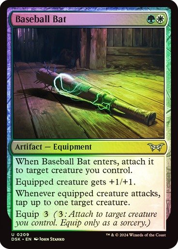 Producto - Baseball Bat Foil  Duskmourn: House of Horror