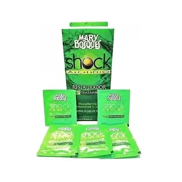 Producto - MARY BOSQ CAJAX36 SHOCK ACIDO(X20G)