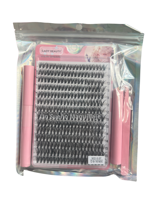 Producto - Kit de Pestañas DIY 30D Con Removedor