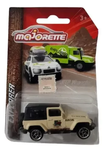 Producto - Majorette Jeep Wrangler Coleccion Explorer 1/60