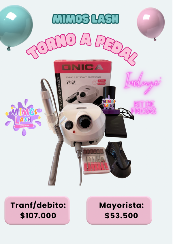 Producto - Torno profesional a pedal onica