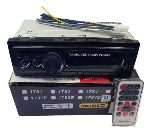 Producto - OUTLET - Estereo con Bluetooth y Radio FM (no funciona el USB)
