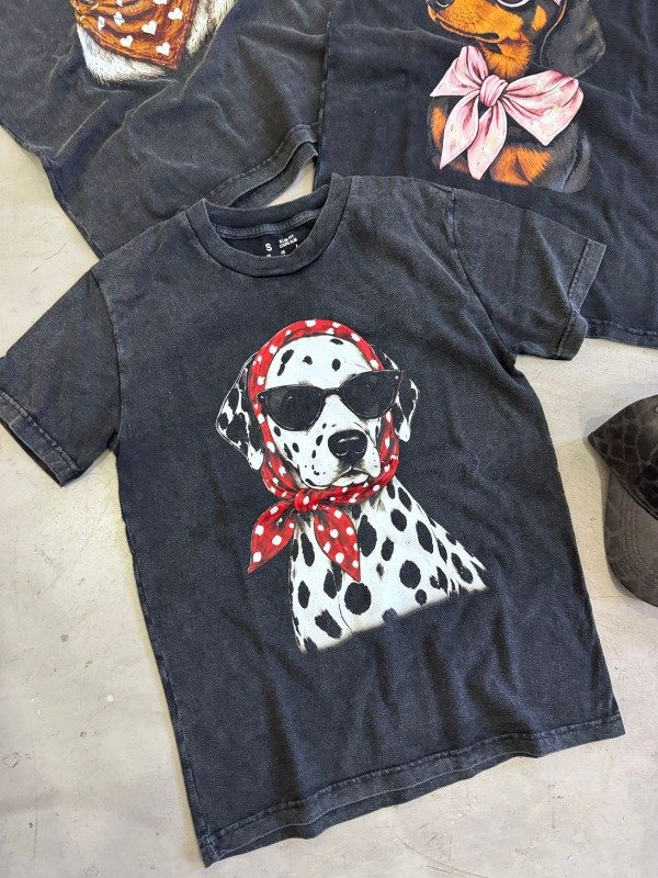 Producto - REMERA PRELAVADA PERRITOS - 6