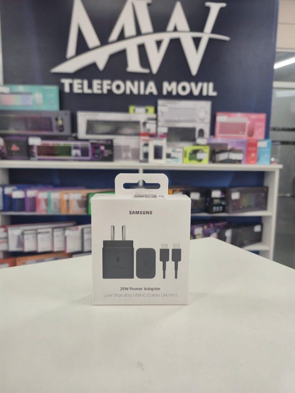 Producto - Cargador Viajero USB Samsung USB-C 25W CON CABLE EP-T2510CCABLE