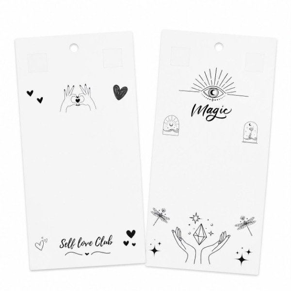Producto - Tags para Collares x12 Magic