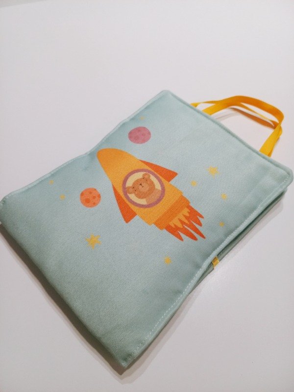 Producto - Mini Cuaderno mágico Cohete aqua - 0
