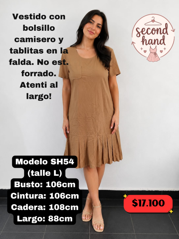 Producto - Vestido SECOND HAND (Art. SH54) TALLE L
