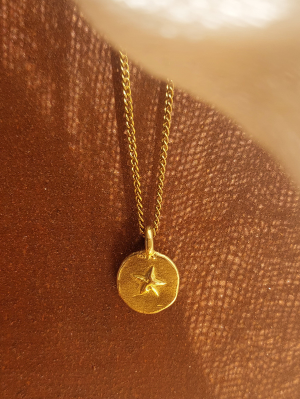 Producto - Collar SEMILLA bronce