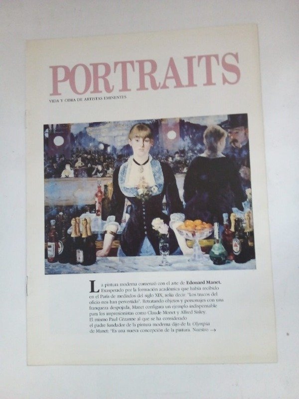 Producto - Portraits Vida y obra de artistas eminentes Manet - Americana 1992