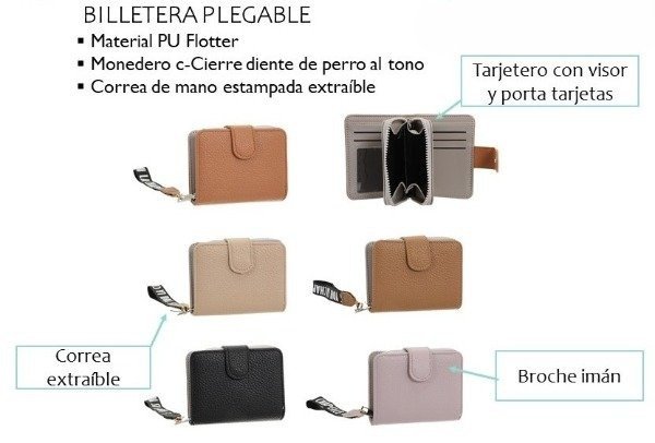 Producto - BILLETERA DAMA PU LA CHAPELLE 7826