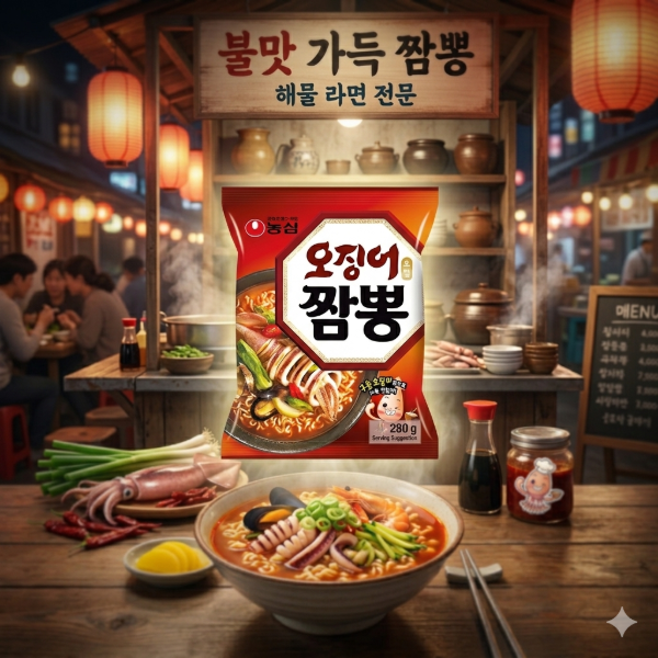 Producto - CHAMPONG NOODLE SQUID y SPICY Ramen