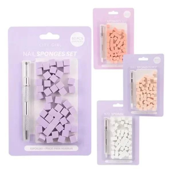 Producto - CITY GIRL ESPONJA + PINCEL PARA AGARRAR