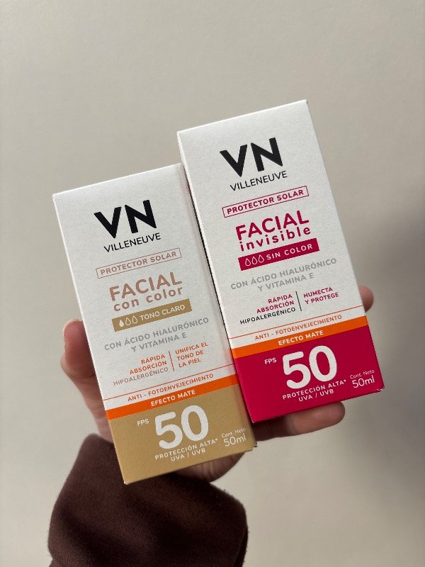 Producto - Protector solar facial VN Villeneuve
