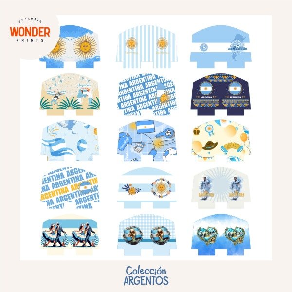Producto - YERBEROS COLECCION ARGENTINA X15
