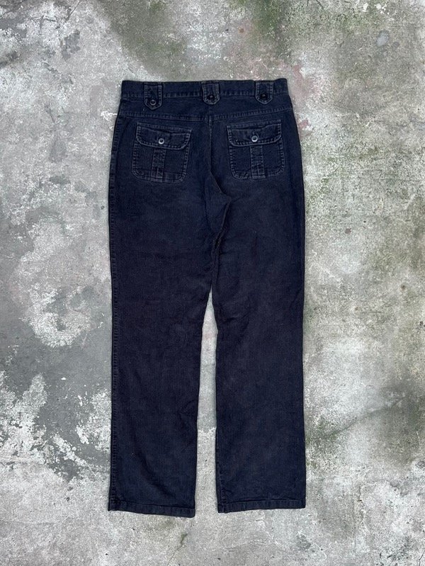 Producto - Pant Corderoy Negro T40