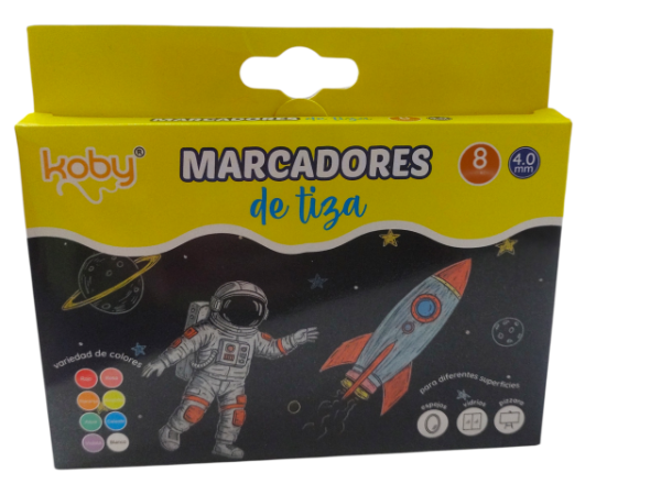 Producto - Marcador de Tiza x8u koby