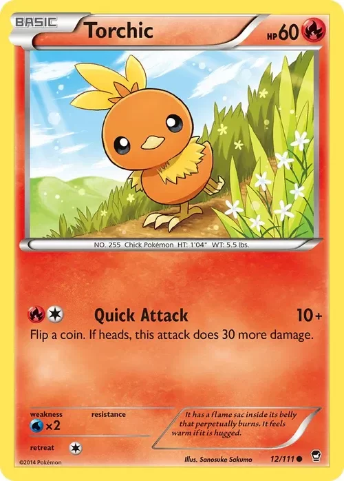Producto - Torchic - 12/111 - Furious Fists