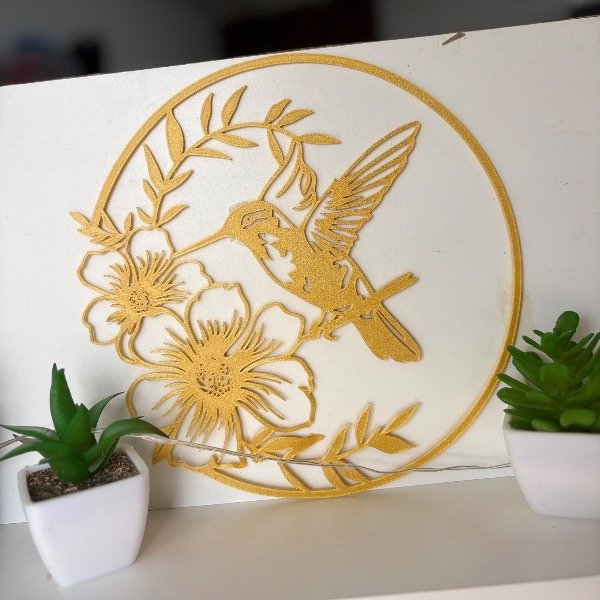 Producto - Colibrí en Flores 7548