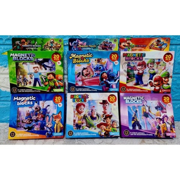 Producto - Cubo magnetico imantado rompecabezas por 20